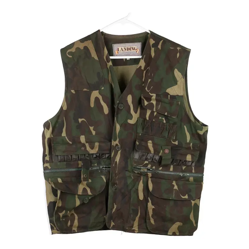 Landing Gilet - XL Camo Cotton