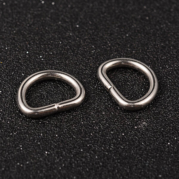 Tarnish Resistant 304 Stainless Steel D Rings