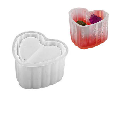 DIY Stripe Storage Box Silicone Molds
