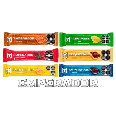 EMPERADOR GALLETAS - Sandwich Cookies With filling / 10 Pieces Bag /