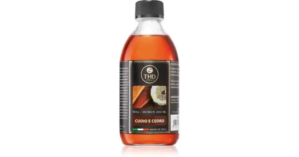 THD Leather and Cedar Refill Refill for Aroma Diffusers 300 ml