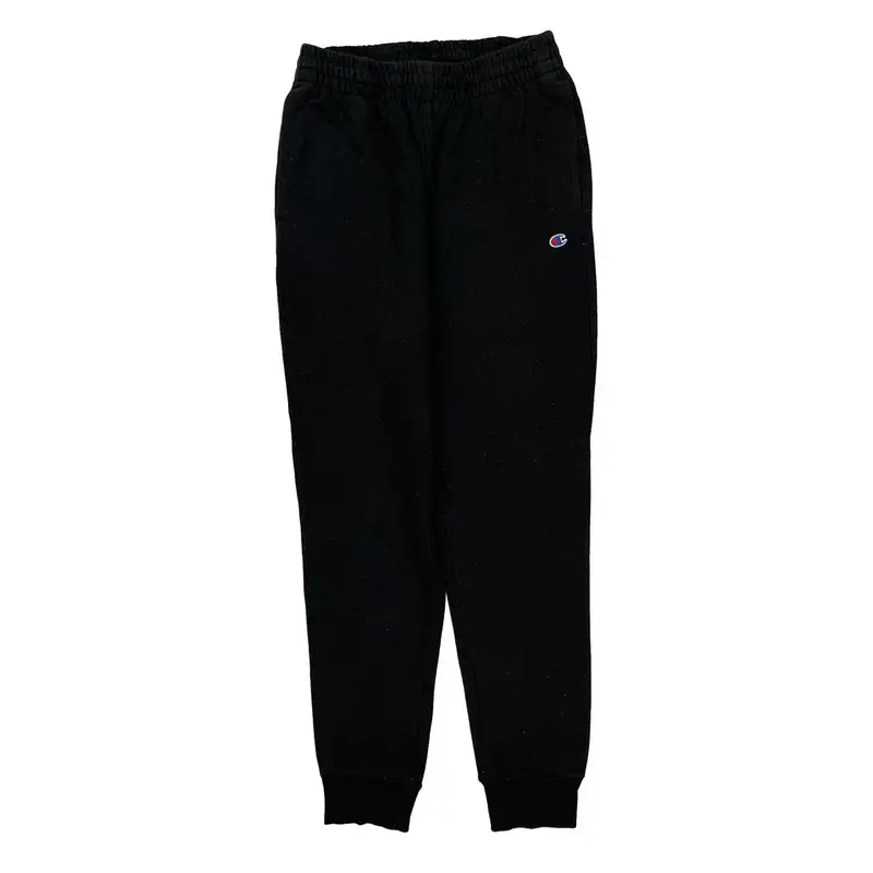 Champion Joggers - Medium Black Cotton Blend