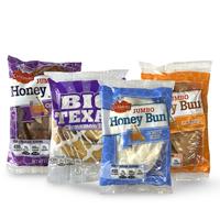 Cloverhill Bakery Ultimate Honey Bun Variety Pack | Big Texas, Chocolate, Iced and Glazed | 16 Count