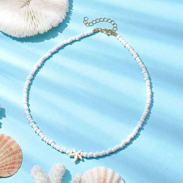 Synthetic Turquoise Necklaces
