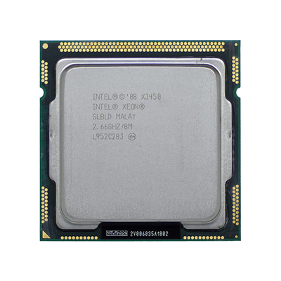 578379-003 HP 2.66GHz 2.50GT/s DMI 8MB L3 Cache Socket LGA1156 Intel Xeon X3450 Quad-Core Processor