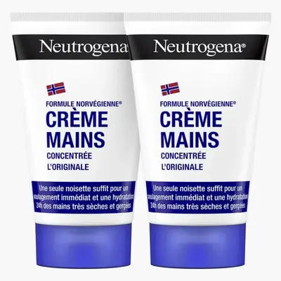 Neutrogena Concentrated Moisturizing Hand Cream Dry Skin 2x50ml