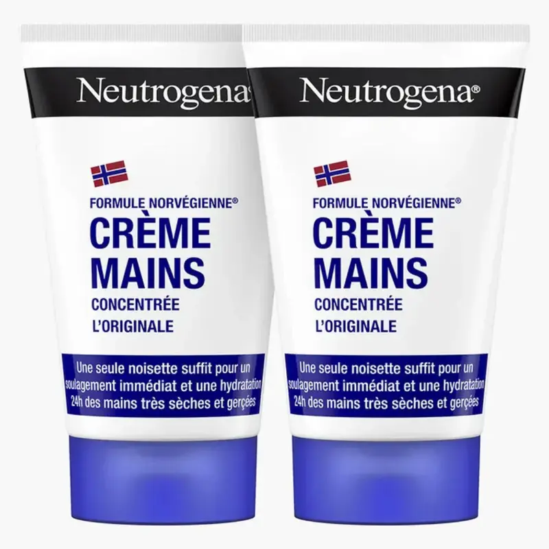 Neutrogena Concentrated Moisturizing Hand Cream Dry Skin 2x50ml