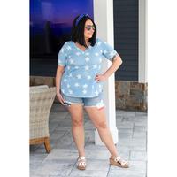 Constellation V Neck Tee