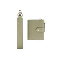 The Lo Leather Wallet by Andar – RFID Long Wallet with 11 Card Slots, Coin Pouch & Canvas Strap | Designed with Lauren Lane...