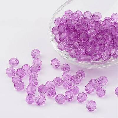 Transparent Acrylic Beads
