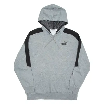 PUMA Mens Grey Hoodie L