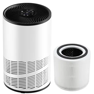 【Deal】SweetFurniture Air Purifier for Home Bedroom Up to 960ft²,HEPA Filter Purifiers with Air Quality Monitor,360°Air ...