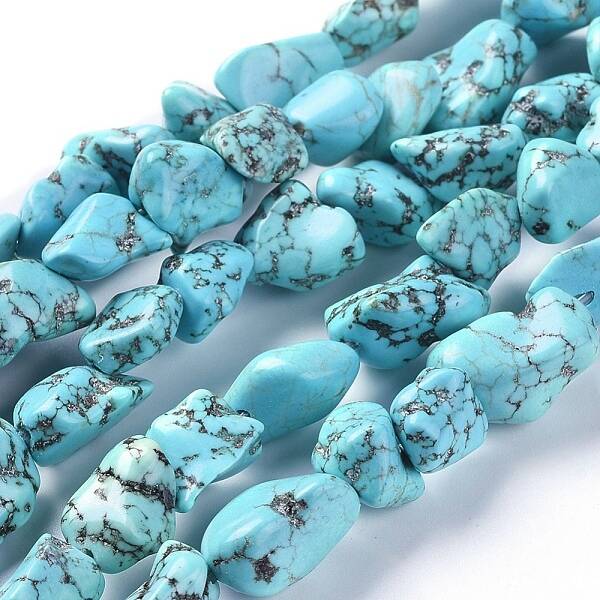 Natural Magnesite Beads Strands