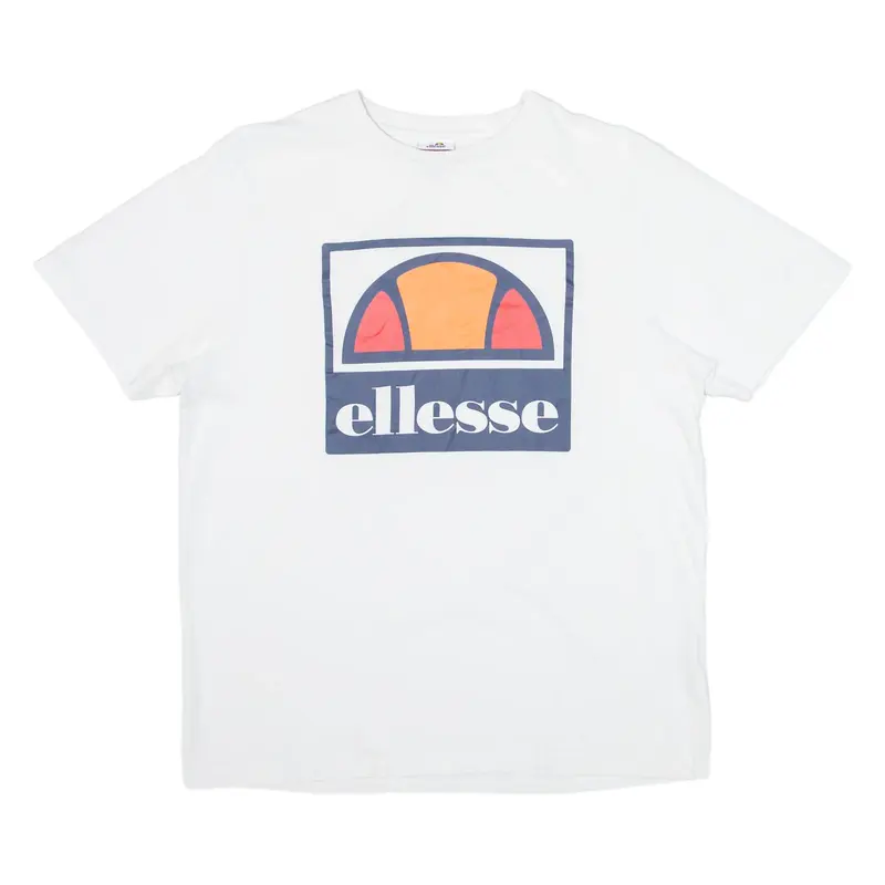 ELLESSE Mens T-Shirt White L