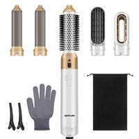 5 in 1 Hair dryer Hot Air Brush Styling Tool Summer Powerful Soft hair care -Curling iron set Hair dryer system with hair mea...