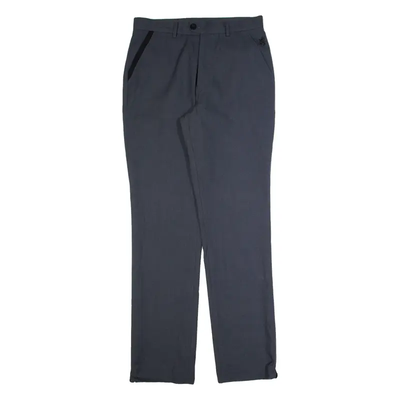 PRINGLE Mens Trousers Grey Regular Straight Wool W34 L34