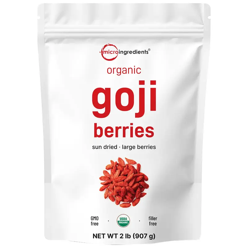 Micro Ingredients Organic Goji Berries 32 Ounce