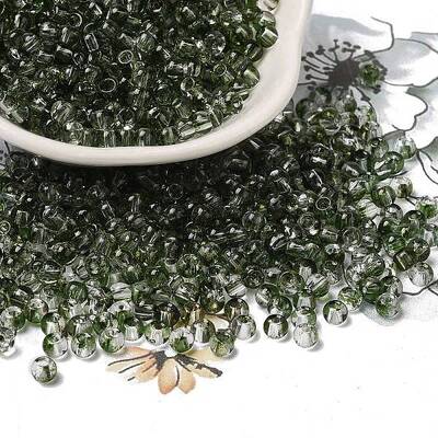 Transparent Colours Glass Round Beads