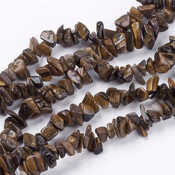 Natural Tiger Eye Stone Bead Strands