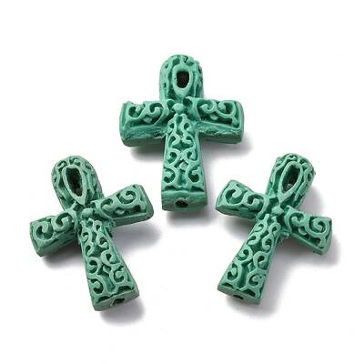 Cinnabar Beads