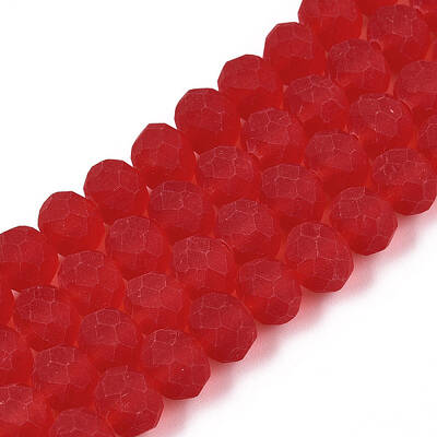 Transparent Glass Beads Strands