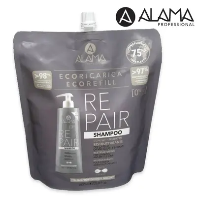 Alama Professional Repair Eco Refill Shampoo 1000 Ml