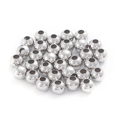 Tarnish Resistant 304 Stainless Steel Beads