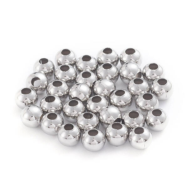 Tarnish Resistant 304 Stainless Steel Beads
