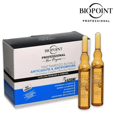 Biopoint Anti-hair loss/Anti-dandruff Vials 10 X 7 Ml