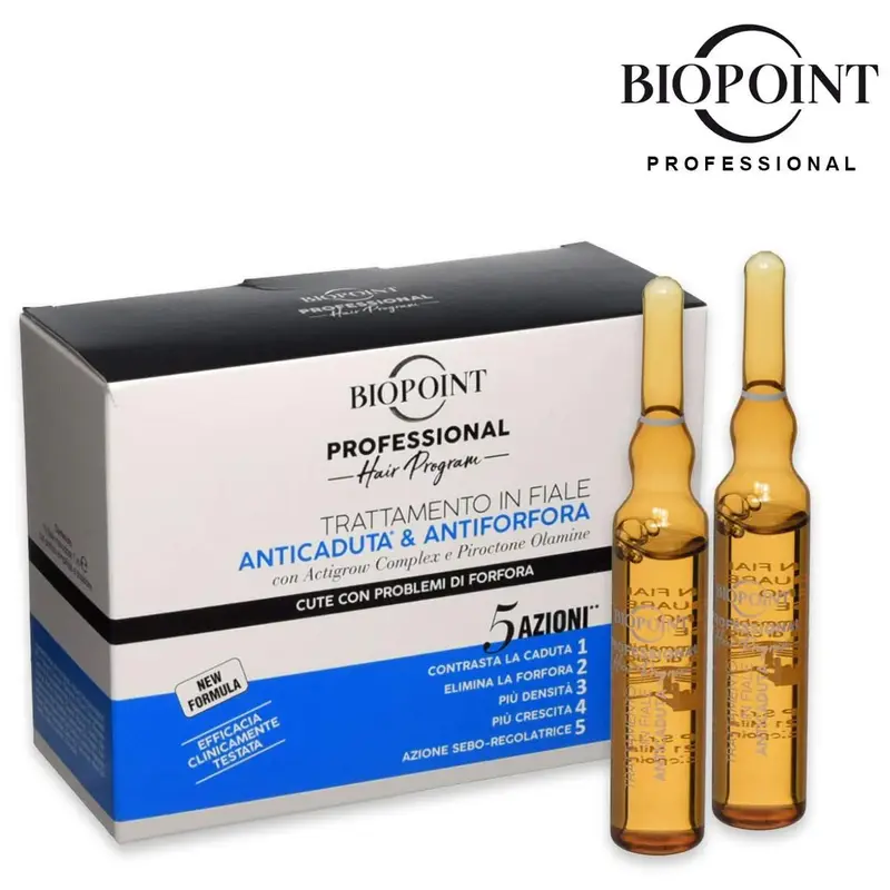 Biopoint Anti-hair loss/Anti-dandruff Vials 10 X 7 Ml