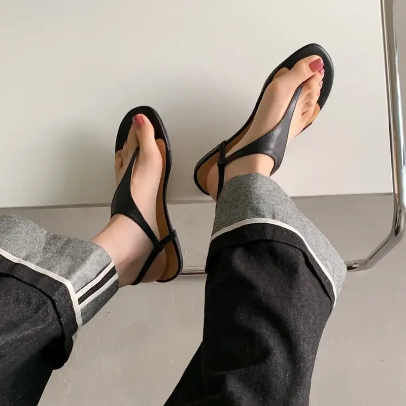 CHIKO Karima Open Toe Block Heels Flats Sandals