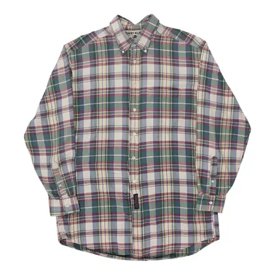 Tommy Hilfiger Checked Shirt - XL Green Cotton