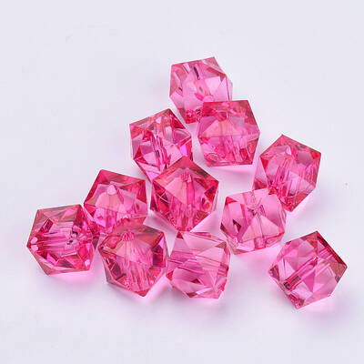 Transparent Acrylic Beads