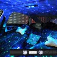 LED Lights for Car, Car Accessories, Wireless USB Rechargeable RGB Ambient Lighting for Car Decor, Car Products, Car Interior...