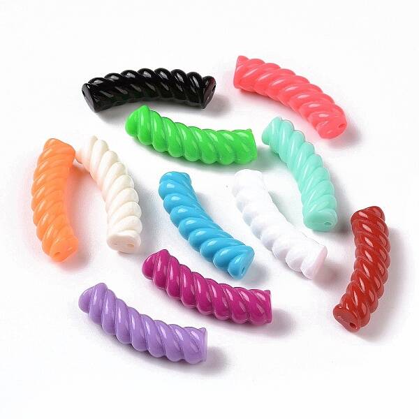Opaque Acrylic Beads