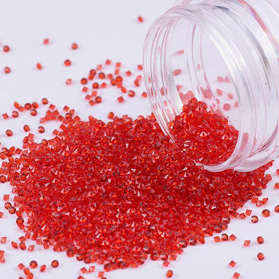 Pointed Back Glass Rhinestone Cabochons