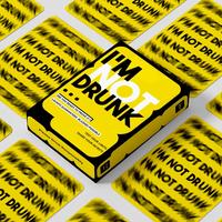 I'm Not Drunk Drinking Card Game, 1 Box/5 Boxes Funny Drinking Card Game, Party Game for Game Nights, Birthday Gift, Bachelor...