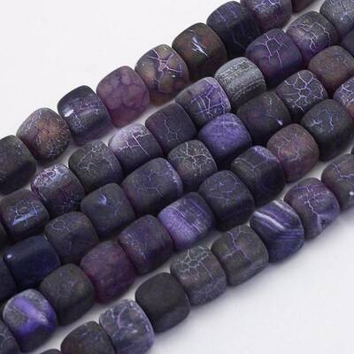 Natural Weathered Agate Beads Strands