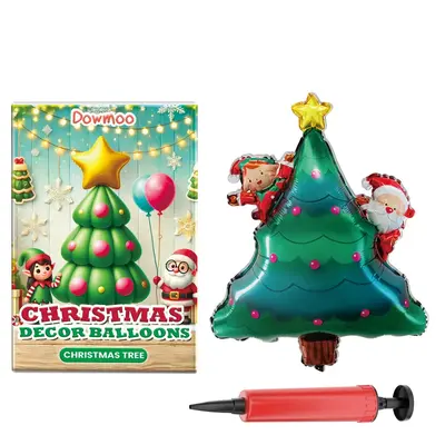 Christmas Decor Balloons Christmas Snowman | style: Christmas tree balloon
