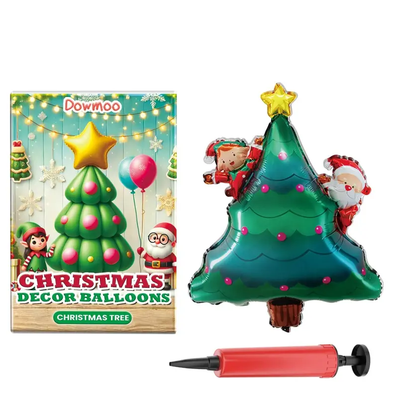Christmas Decor Balloons Christmas Snowman | style: Christmas tree balloon