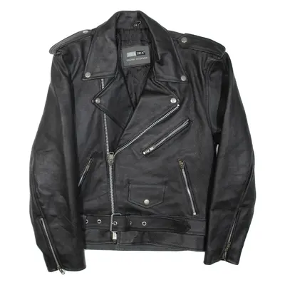 AVIATRIX Womens Jacket Black Leather M