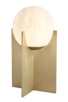Brass Alablaster Globe Table Lamp | Eichholtz Scorpios