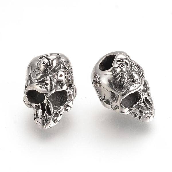 304 Stainless Steel European Beads