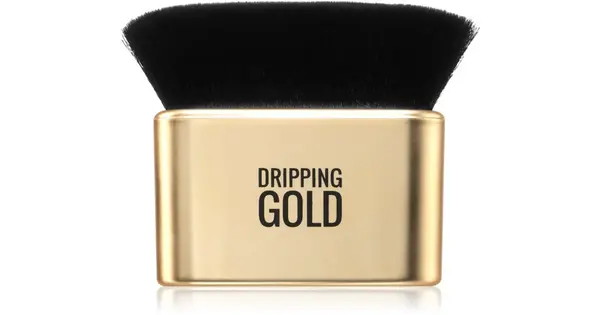 Dripping Gold Luxury Tanning Kabuki Brush for Face and Body