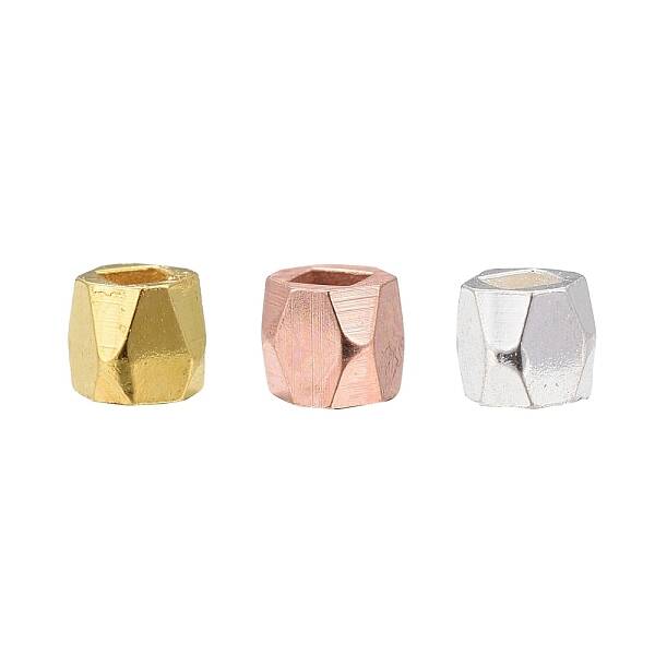 150Pcs 3 Colors Brass Spacer Beads
