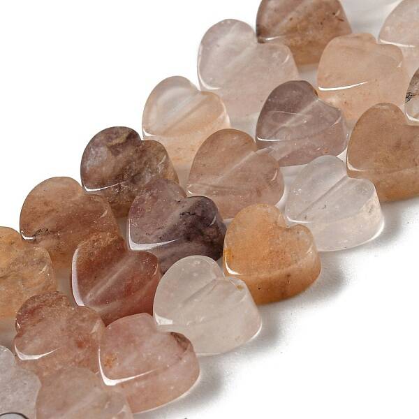 Natural Purple Strawberry Quartz Beads Strands