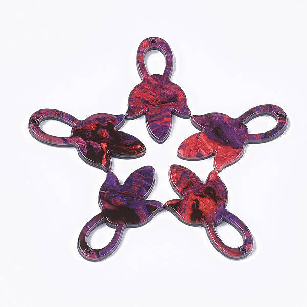 Cellulose Acetate(Resin) Pendants