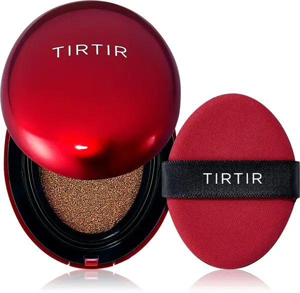 TIRTIR Mask Fit Red Cushion long-lasting cushion foundation with high UV protection color 45N Saddle Brown 18 g