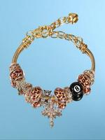 Women's Elegant Leopard Print Bracelet, Trendy Exquisite Braceket, Chic Gorgeous Jewelry As Gift for Girlfriend