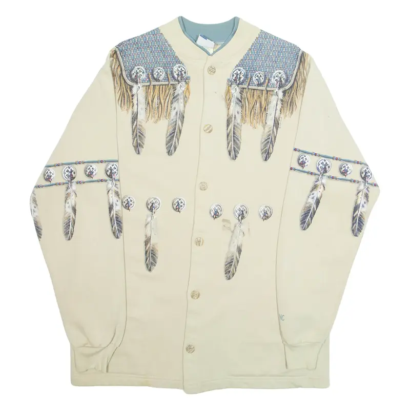 ART UNLIMITED Mens Jacket Beige L